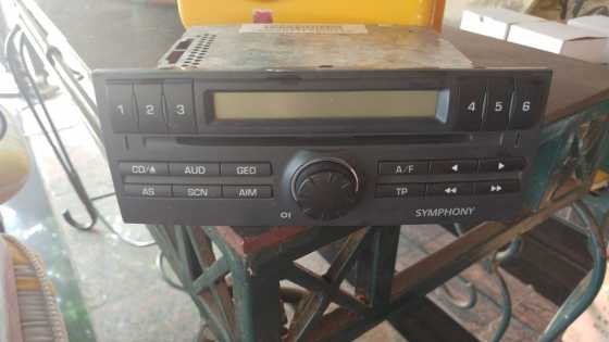 Symphony Car Radio  CD Player for SALE