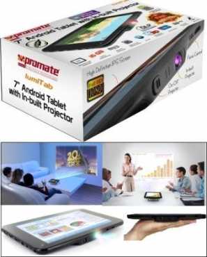 Tablet PC with Built-in DLP LED Projector