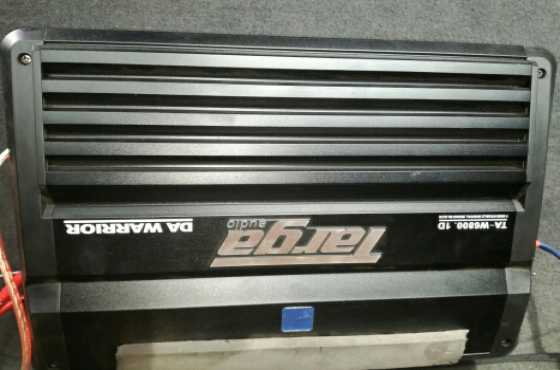 Targa sub amp Amp