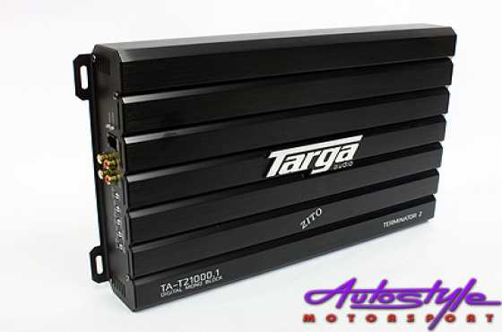 Targa Terminator 2 2600w rms Amplifier