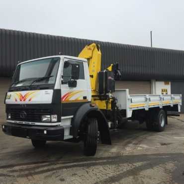 TATA  LPT 1623 Crane  Dropside Truck