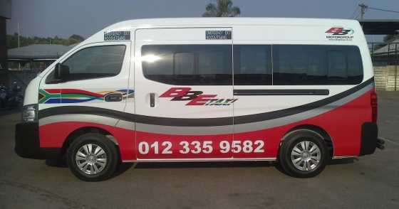 Taxi And MiniBus Vinyl  Sticker Wrap amp Branding