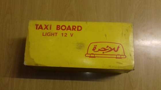 Taxi Board new