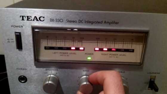 TEAC BX-330 Amp