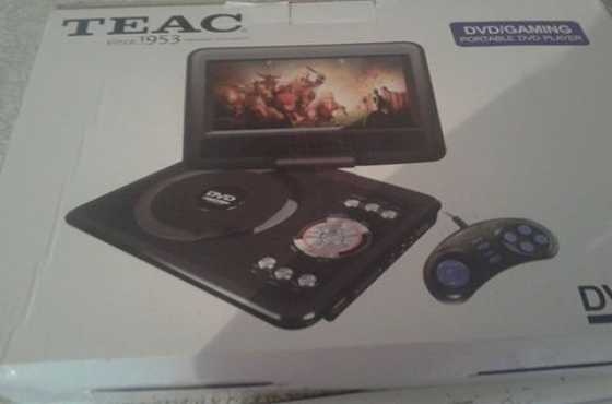 Teac Portable dvd player new in box