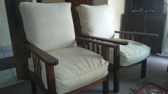 Teak Morris chairs