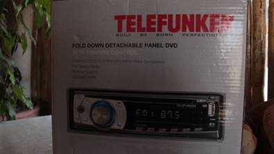 Telefunken Car DVD  CD  MP3 Player