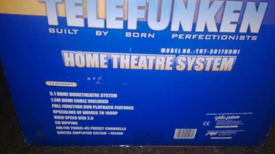 Telefunken home theatre system