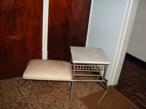 Telephone table with attached seat R250.00