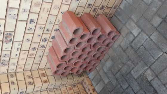 Terracotta wine racks x 18