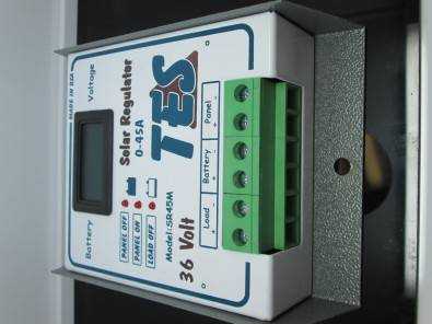 TES SOLAR REGULATORS 36V 45AMP