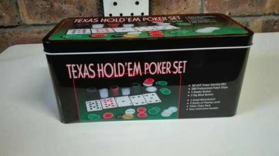 TEXAS HOLD039EM POKER SET