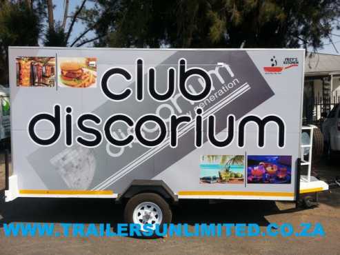 THE BEST FOOD  CATERING TRAILERS UNLIMITED.