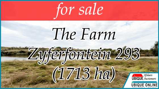 The Farm Zyferfontein 293 - Measuring 1713.0640 ha (Groot Marico Area)