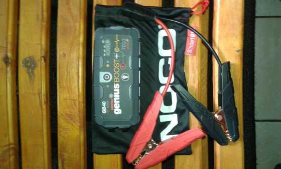 the new  noco genius jump start kit can start cars bikes etc