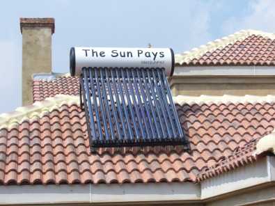 The Sun Pays- Low Cost Solar Geysers