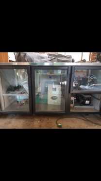 Three Glass Door Fridge