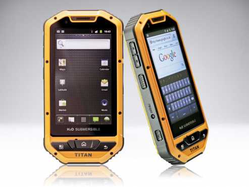 Titan Drop, Dust and Water proof Smart Phone