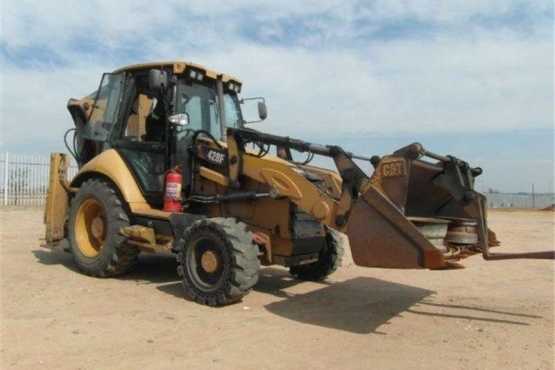 TLBs Caterpillar 428F 4 x 4 TLB