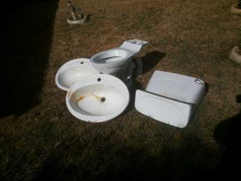 Toilet and basins for sale