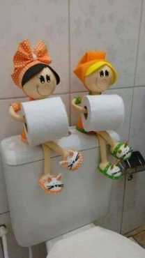 Toiletpapier houers te koop