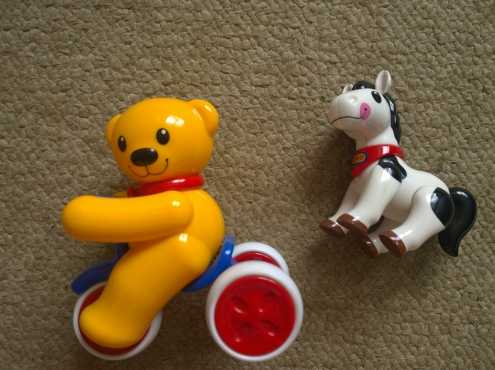 Tolo Horse and Bear Toys