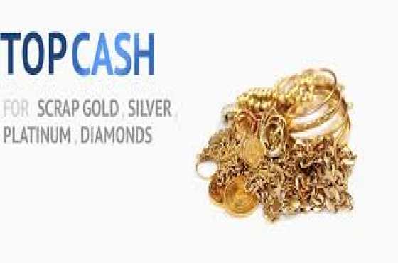 TOP CASH FOR SCRAP GOLD AND DIAMONDS