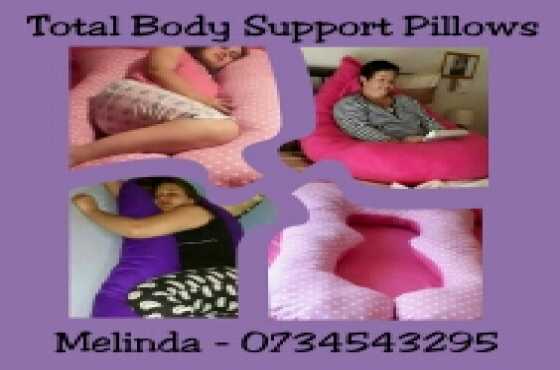 Total body support pillows