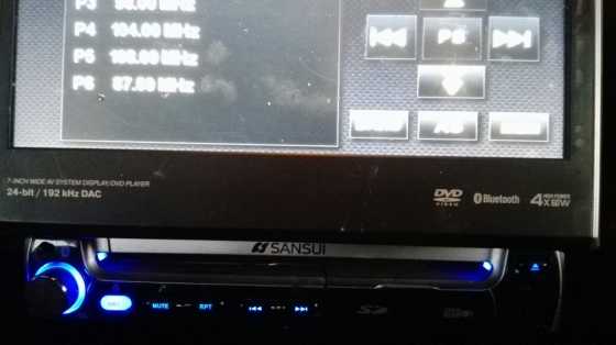 Touch Screen Sansui Car Radio For Sale