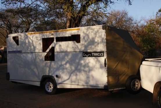 Touring mobile home with office front - Built for African heat and Mosquitos