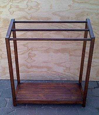 Towel rack Cottage series 900 Stained