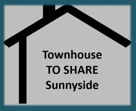 Townhouse to share in Sunnyside East