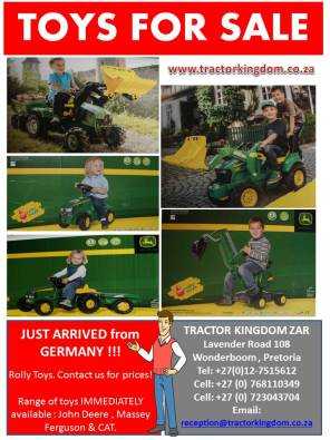 TOY TRACTORS