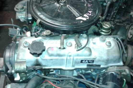 TOYOTA   1.6L  8VALVE   4A