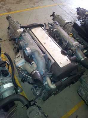 Toyota 1JZ-GTE VVTi Single Turbo, wired, started