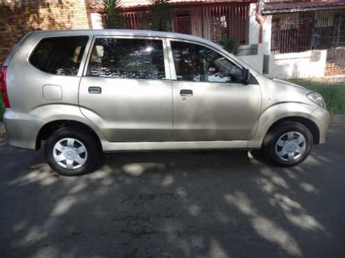 Toyota Avanza 1.5SX VVTi