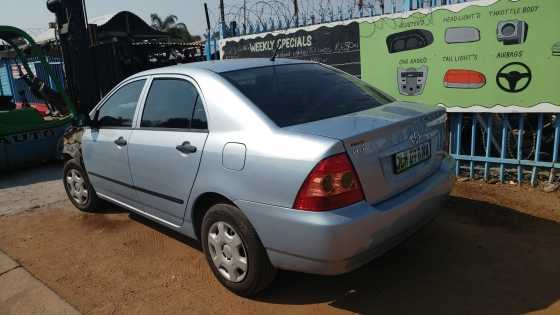 TOYOTA CAROLA 2007 STRIPPING 4 SPARES