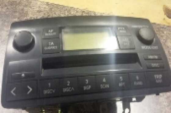 Toyota corolla 140i car radio for sale 1500