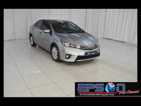 Toyota Corolla 1.8 Exclusive