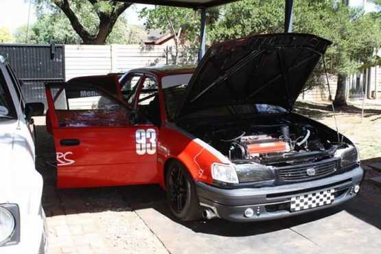 Toyota corolla 20v racing car for sale