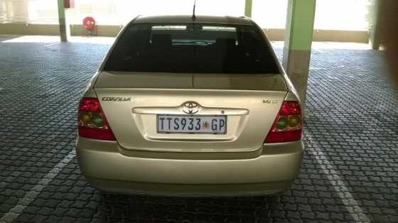 Toyota Corolla Model 2006