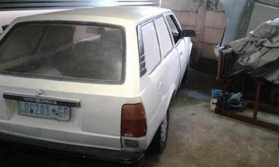 toyota corrolla panelvan for sale R22900.00