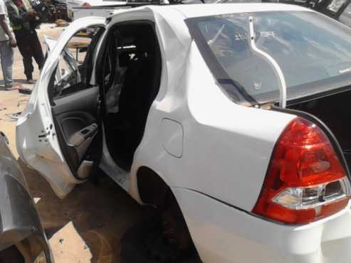 Toyota etios breaking for parts