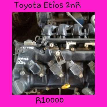 TOYOTA ETIOS ENGINE (2NR) R10000  13000 KM ON