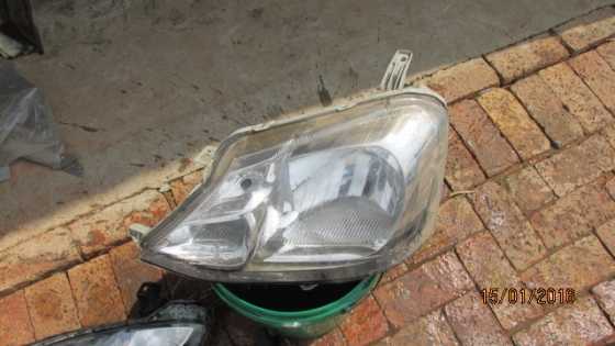 Toyota Etios left headlight