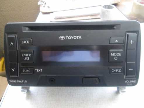 toyota etios radio