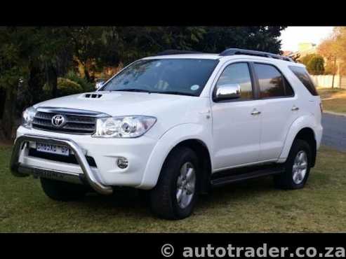 Toyota Fortuner D4D Automatic- one owner Vehicle