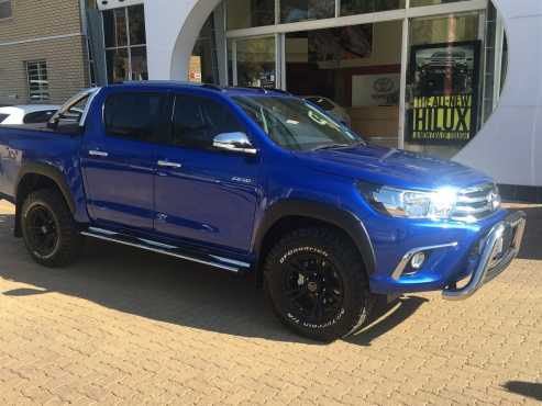 Toyota - Hilux 2.8 GD-6 4X4 Double Cab Auto which has done 10 km