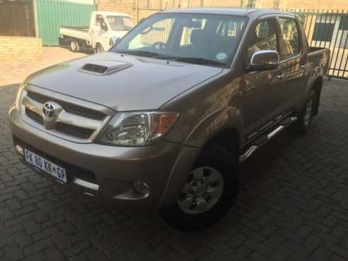 toyota hilux 3,0d-4d raider 4x4 pu, dc 2007 model