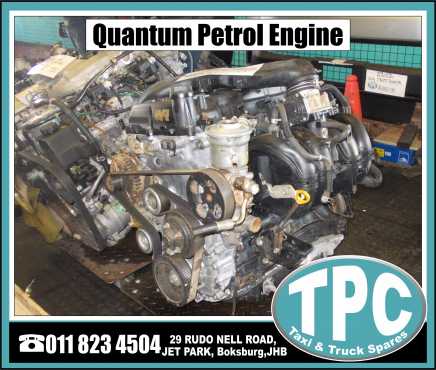Toyota QUANTUM Petrol ENGINE - Used Genuine Replacement Taxi Parts In Good Condition
